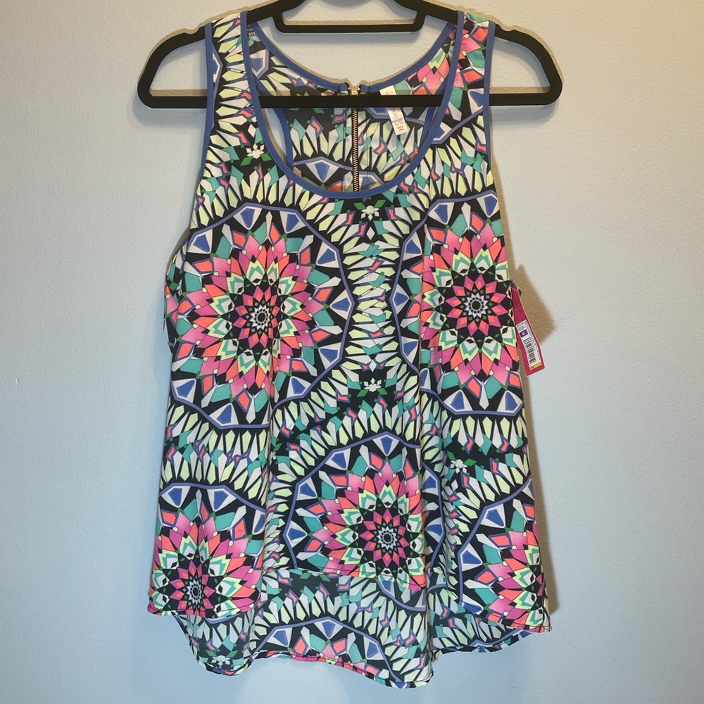 Patterned tank top